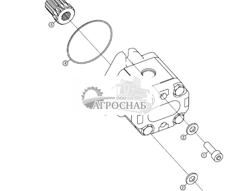 Насос блок. дифф., гидравл. фитинги и крепл. - ST3192 34.jpg